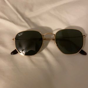 Used Ray ban hexagonal sunglasses